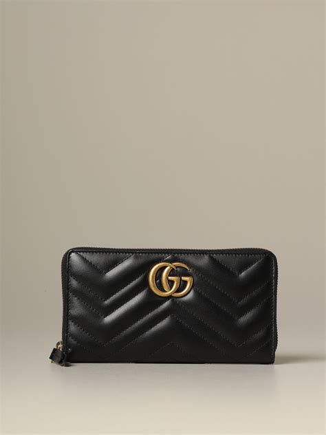 portafoglio pelle gucci|Portafogli Gucci da donna .